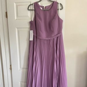 Azazie bridesmaid dress wisteria custom size